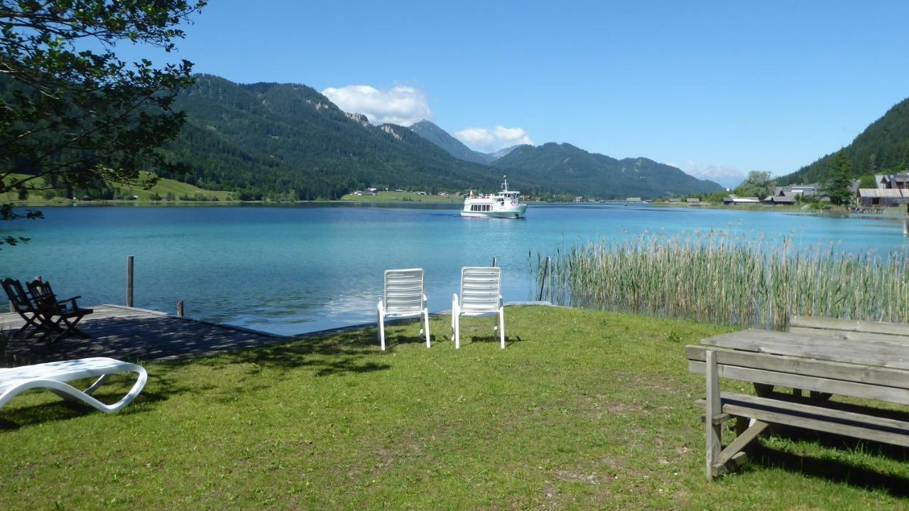 Pension Haus Edelweiss Hotel Weissensee Kültér fotó