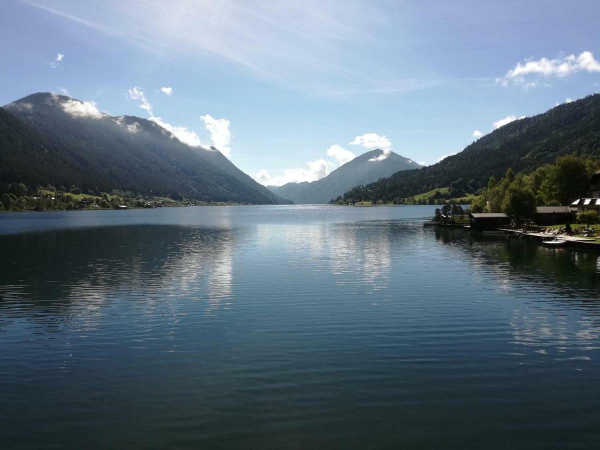 Pension Haus Edelweiss Hotel Weissensee Kültér fotó