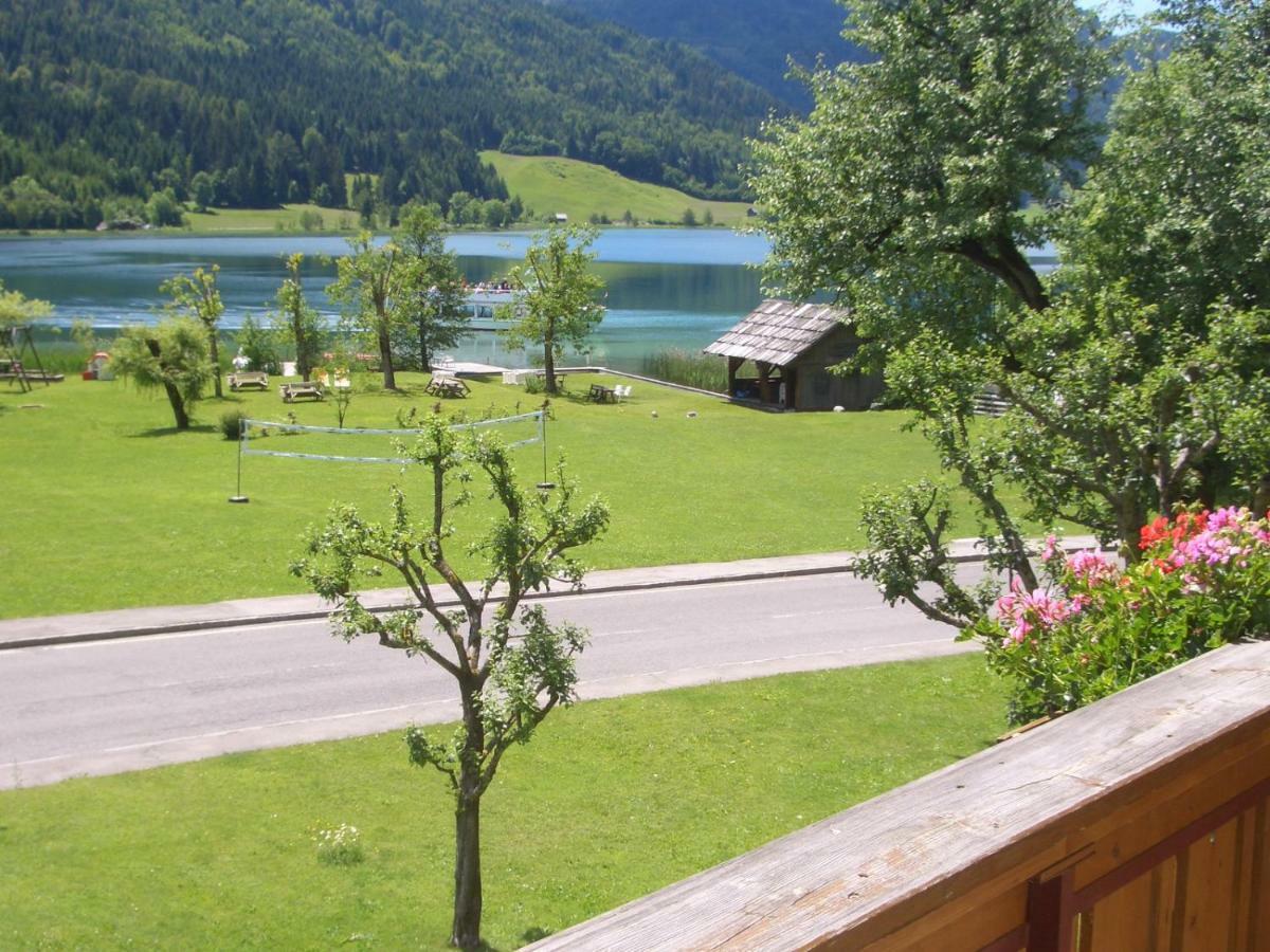 Pension Haus Edelweiss Hotel Weissensee Kültér fotó