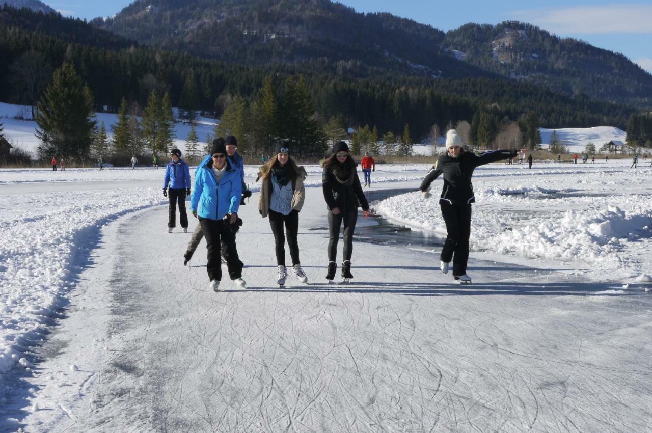 Pension Haus Edelweiss Hotel Weissensee Kültér fotó