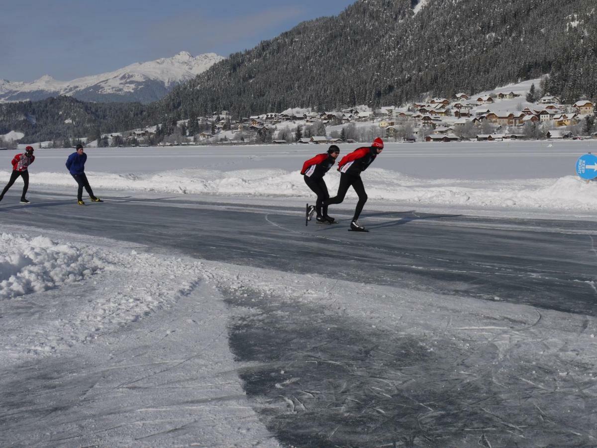 Pension Haus Edelweiss Hotel Weissensee Kültér fotó