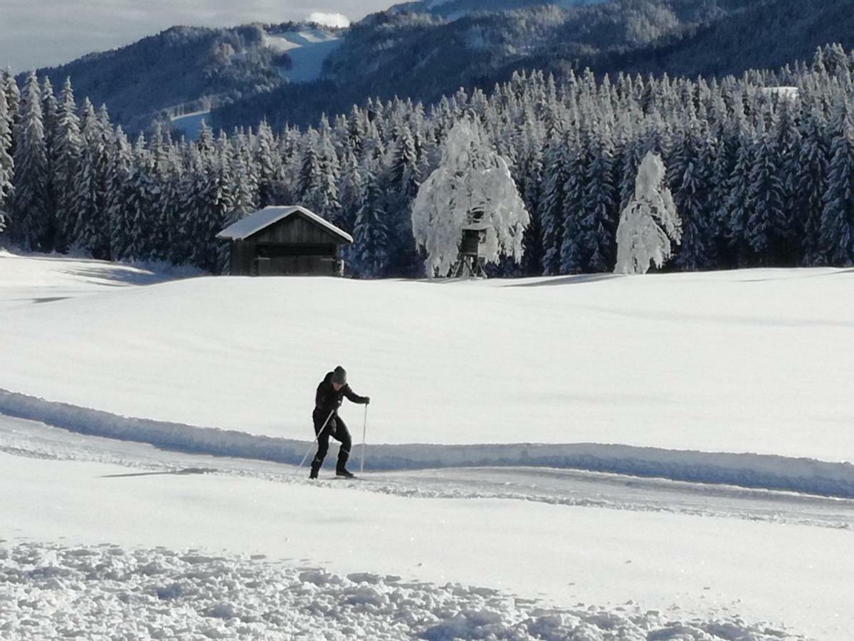 Pension Haus Edelweiss Hotel Weissensee Kültér fotó