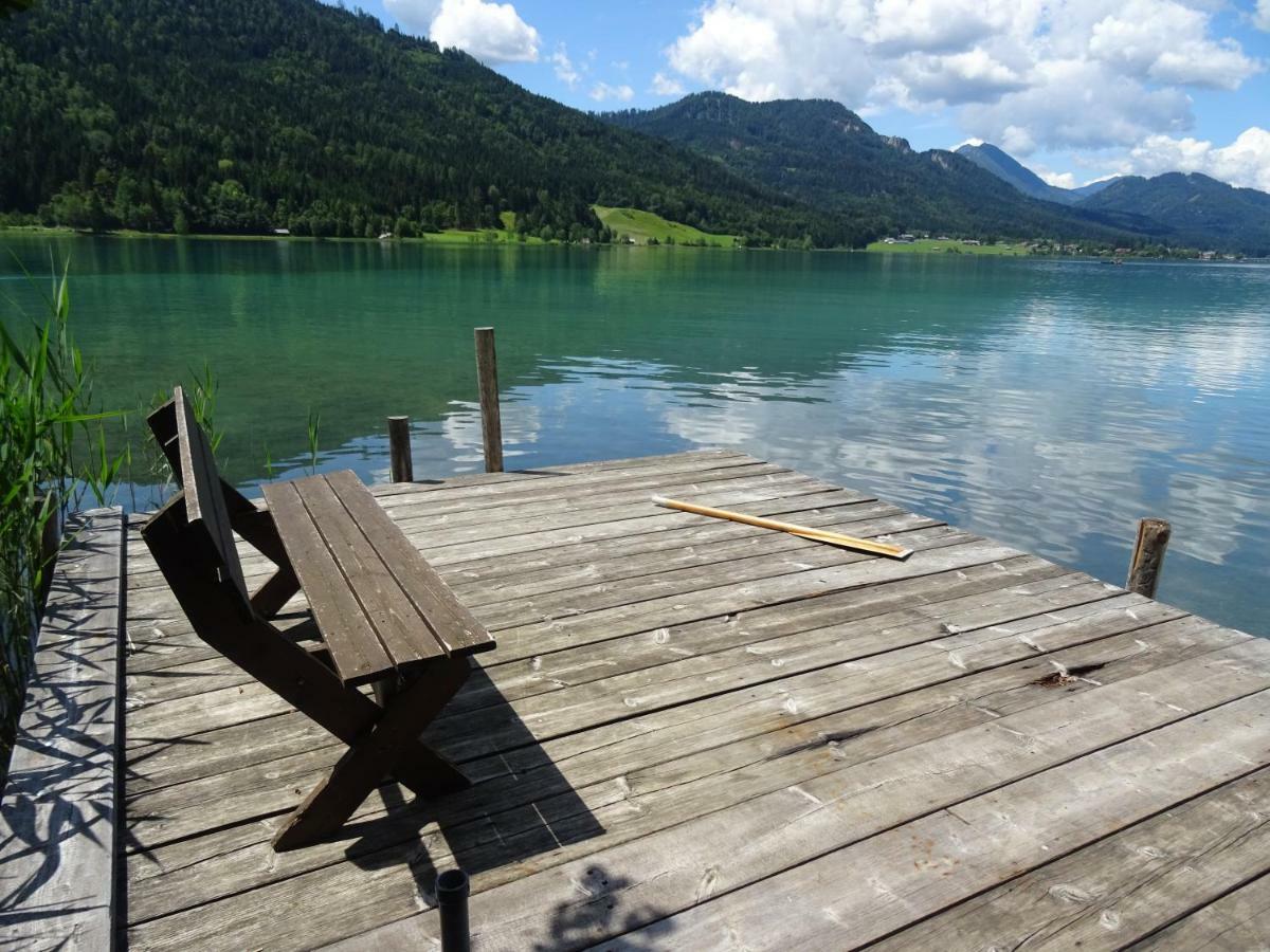 Pension Haus Edelweiss Hotel Weissensee Kültér fotó