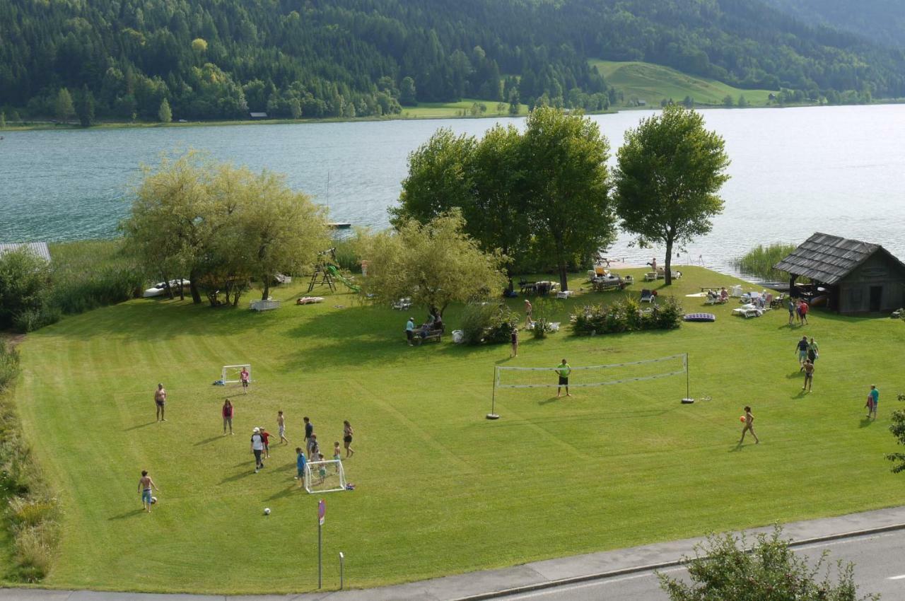 Pension Haus Edelweiss Hotel Weissensee Kültér fotó